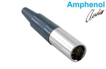 Connector Mını XLR Plug Male 3 Pın