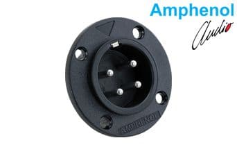 Connector Plastic Panel Mount 4 Pin