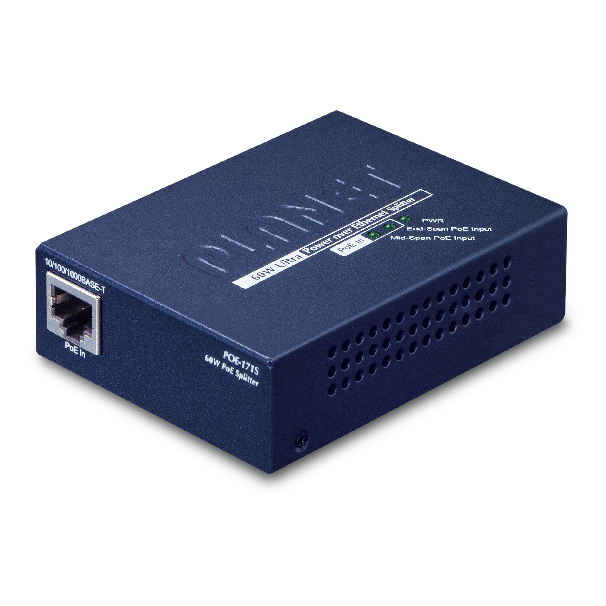 Single Port 10/100/1000Mbps Ultra POE Spliter (12V/19V/24V)