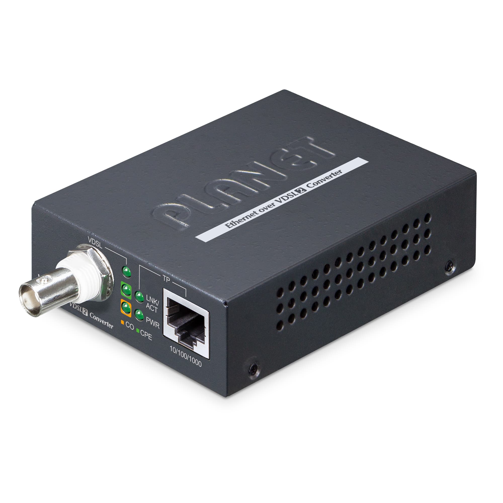 1-port 10/100/1000T Ethernet over Coaxial Converter (Downstream:200Mbps; upstream:100Mbps)