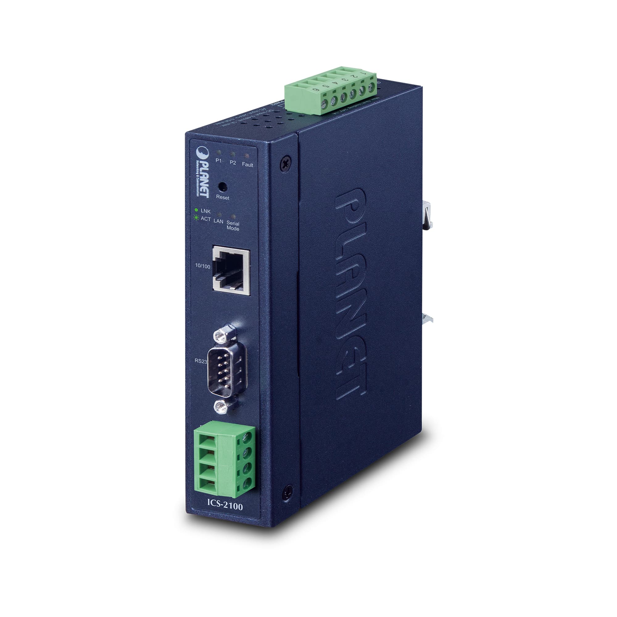 Endüstriyel RS-232/RS-422/RS-485 üzerinden Ethernet Medya Dönüştürücü