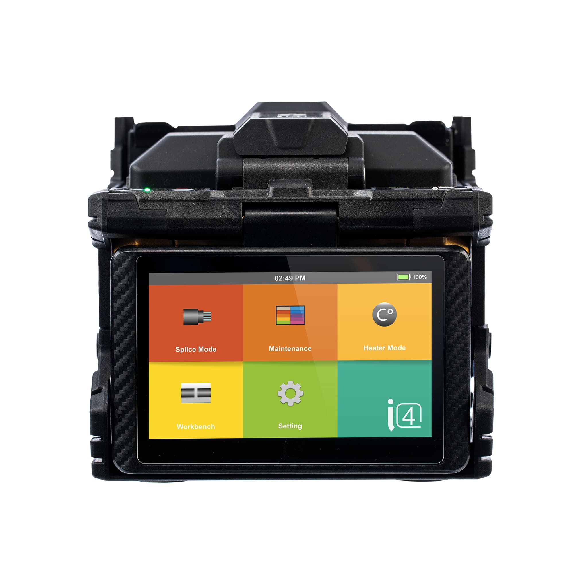 i4 Active V-Groove Hizalama Fiber Optik Füzyon Cihazı