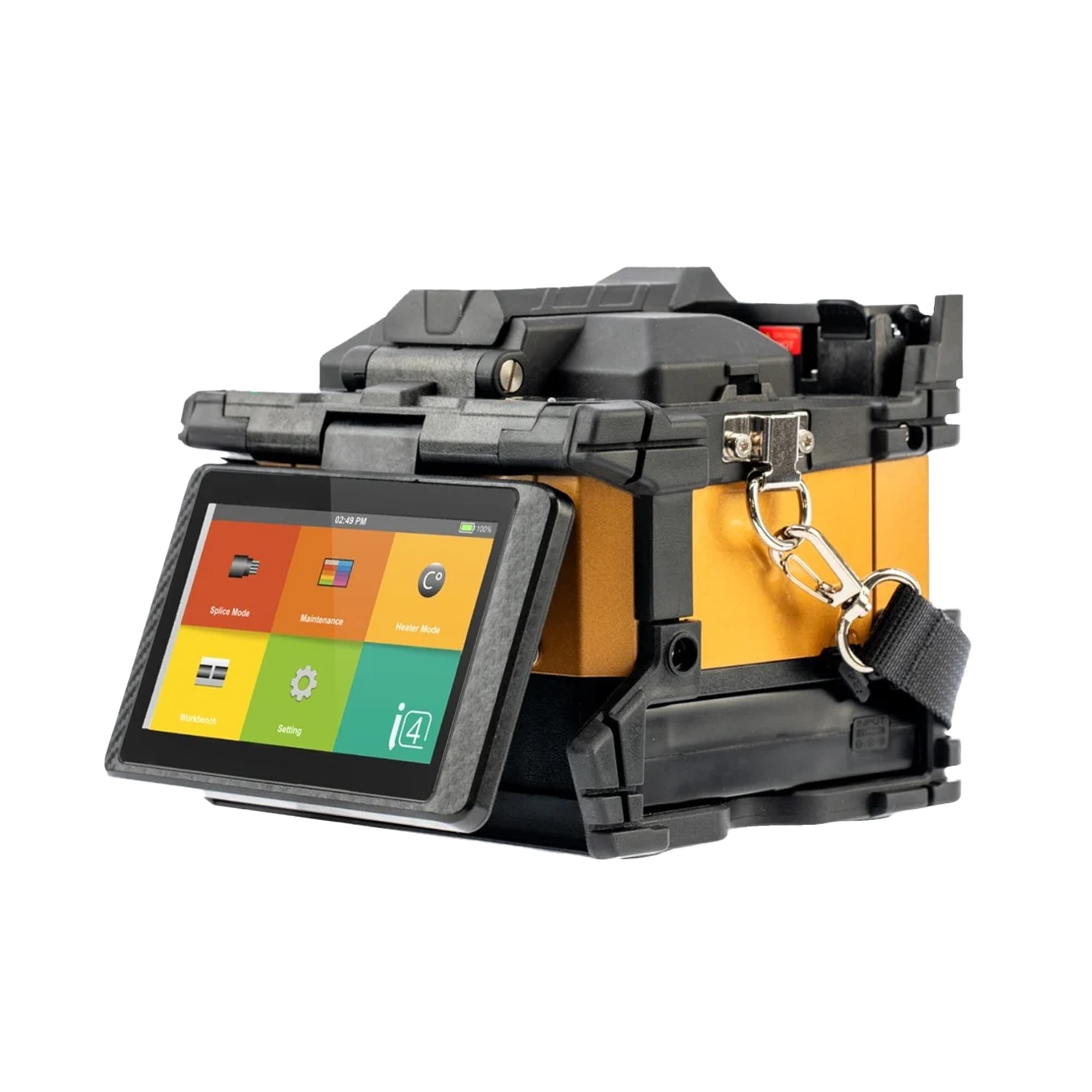 i4 Active V-Groove Hizalama Fiber Optik Füzyon Cihazı 2