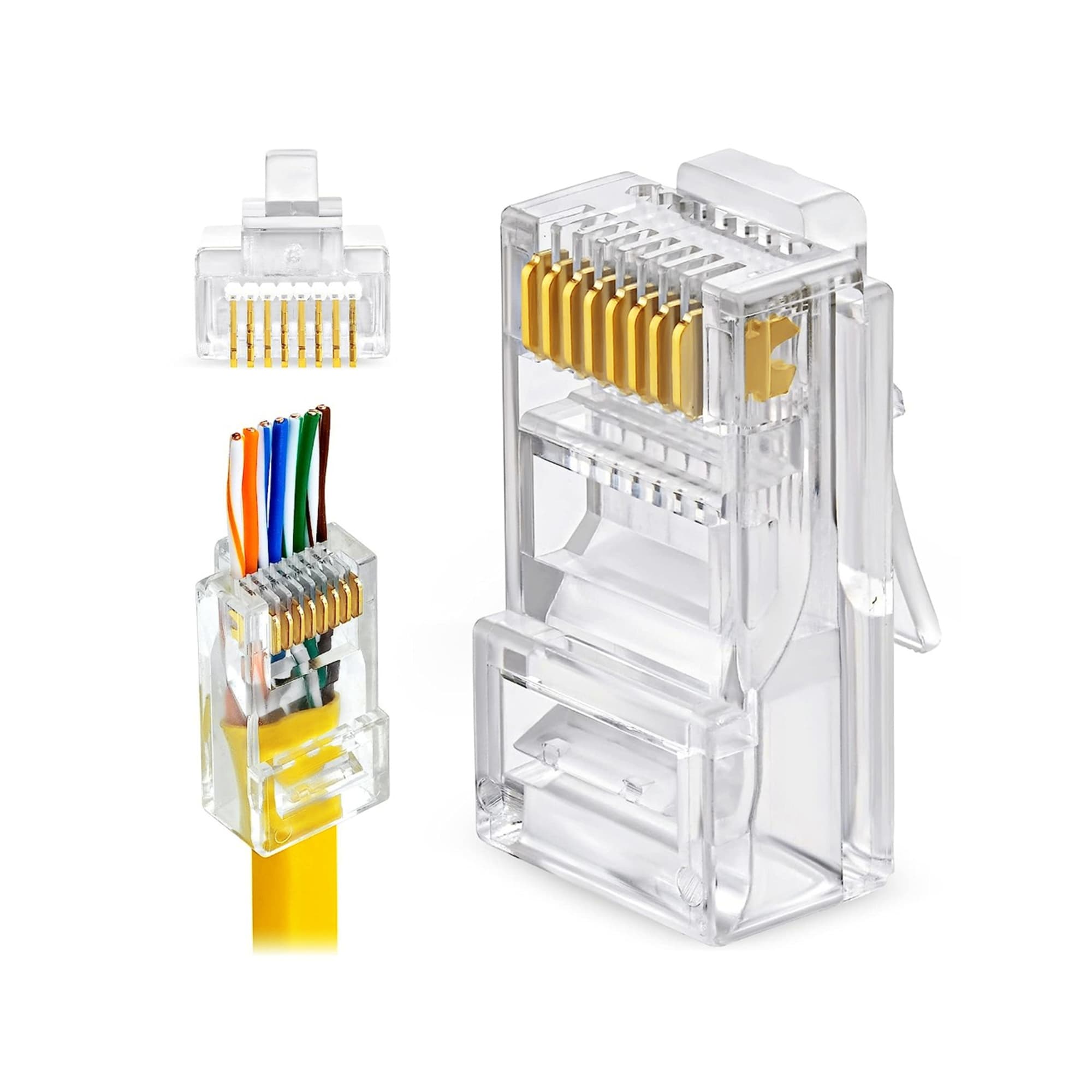 Oring CAT6 U/UTP EZ Snap In Modular Plug 3U