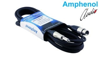 3 Pin XLR Female - 6.3mm Male Mono Cable
