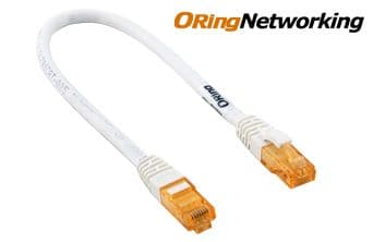 U/UTP CAT6 24AWG LSZH Patch Cable 0.3M