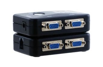 VGA Switch 2 PC - 2 Monitor 250MHz