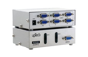 VGA Switch  2 PC - 4 Monitor 350MHz