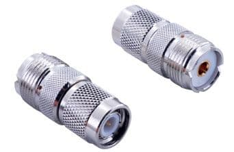 UHF Female - TNC Male Connector