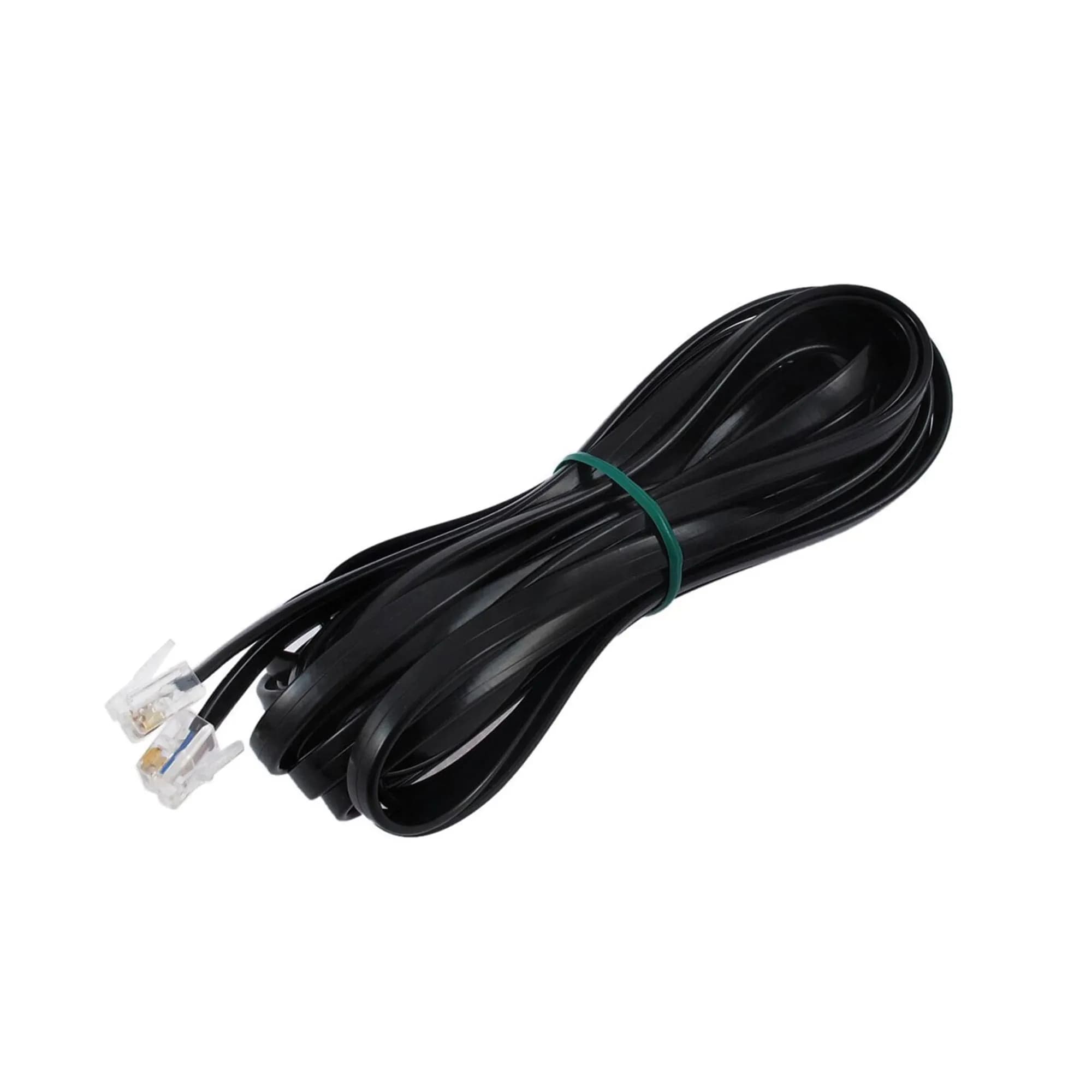 2C Telefon Kablosu 5mt. - Siyah