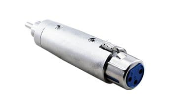 3 Pin XLR Female to RCA Male Connector 1