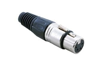 4 Pin XLR Dişi Konnektör NxTip