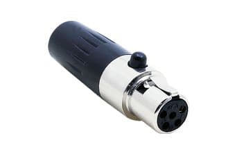 5 Pin Mini XLR Female Connector