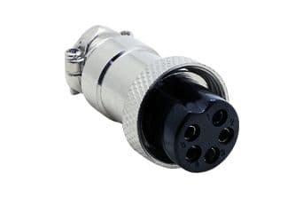 5 Pin Female Microphone Socket