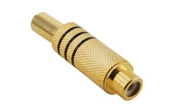 RCA Female Connector Gold 2