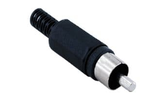 RCA Male Connector Plastic 1