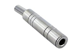 6.3mm Stereo Dişi Jack Metal