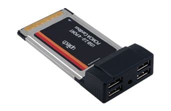 PCMCIA to USB 2.0 Card - 4 Port