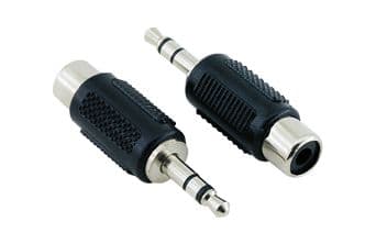 1 RCA Female - 3.5mm Stereo Male Adapter