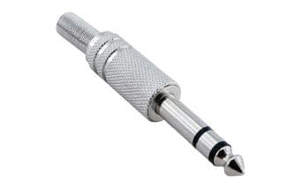 6.3mm Stereo Male Jack Metal