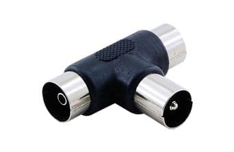 Antenna Plug 3 Way Splitter
