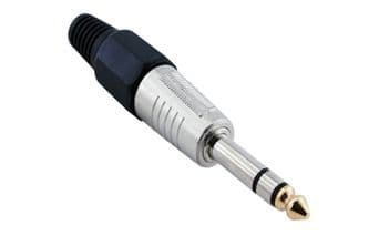 6.3mm Stereo Erkek Jack 
