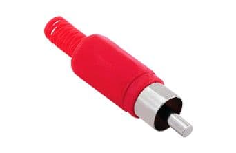 RCA Male Connector Plastic 2