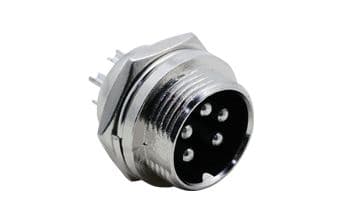 5 Pin Erkek Mikrofon Şase Fiş