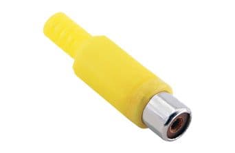 RCA Dişi Connector Plastic 3
