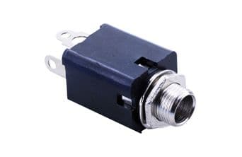 6.3mm Stereo Dişi  Plastik Konnektör