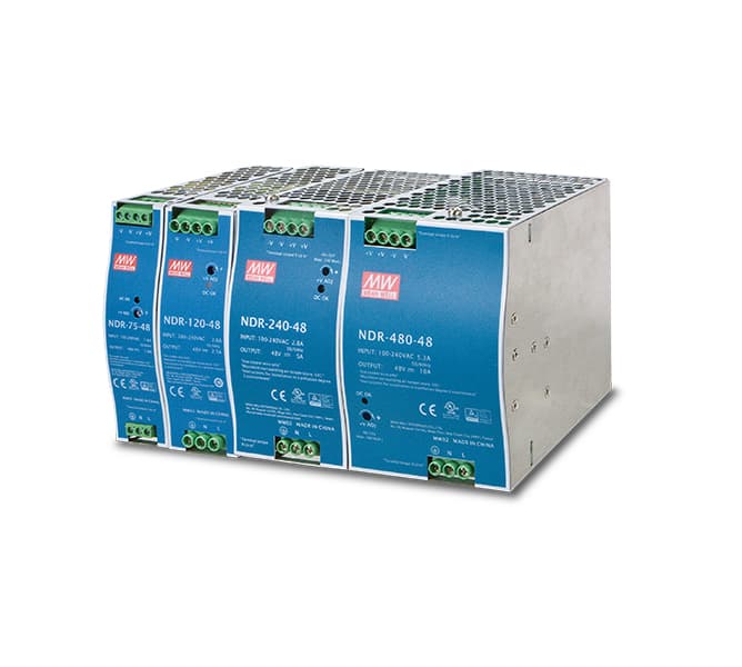 DC Single Output Industrial DIN Rail Power Supply Units 