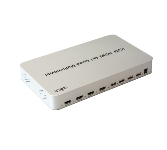 HDMI 4x1 QUAD KVM Switch Multiviewer