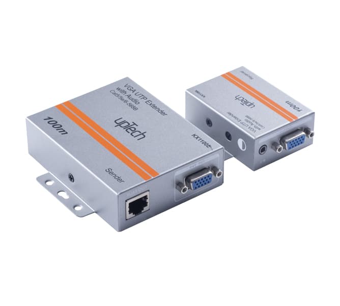 VGA UTP Extender 100M with Audio 1 Port Set