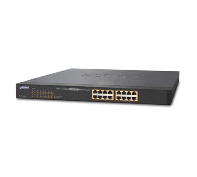 16-Port 10/100Mbps PoE Unmanaged Fast Ethernet Switch