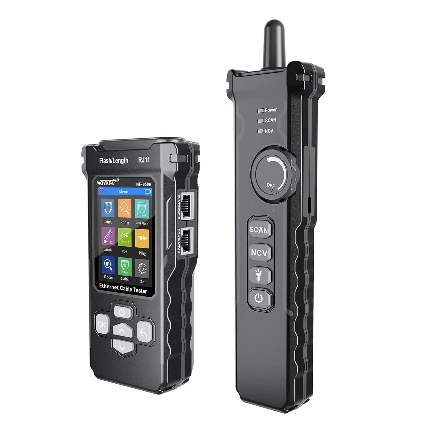 LCD Digital Network Cable Tester Rechargeable Network Line O4G8