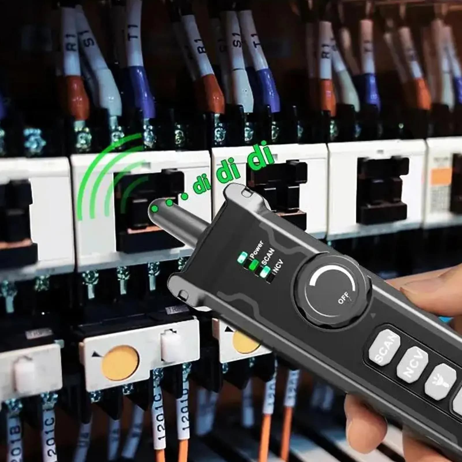 LCD Digital Network Cable Tester Rechargeable Network Line O4G8 3