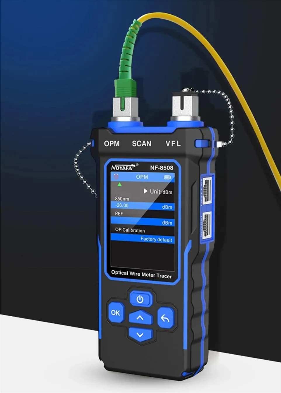 LCD Network Optical Cable Tester Rechargeable Network LineFinder 3