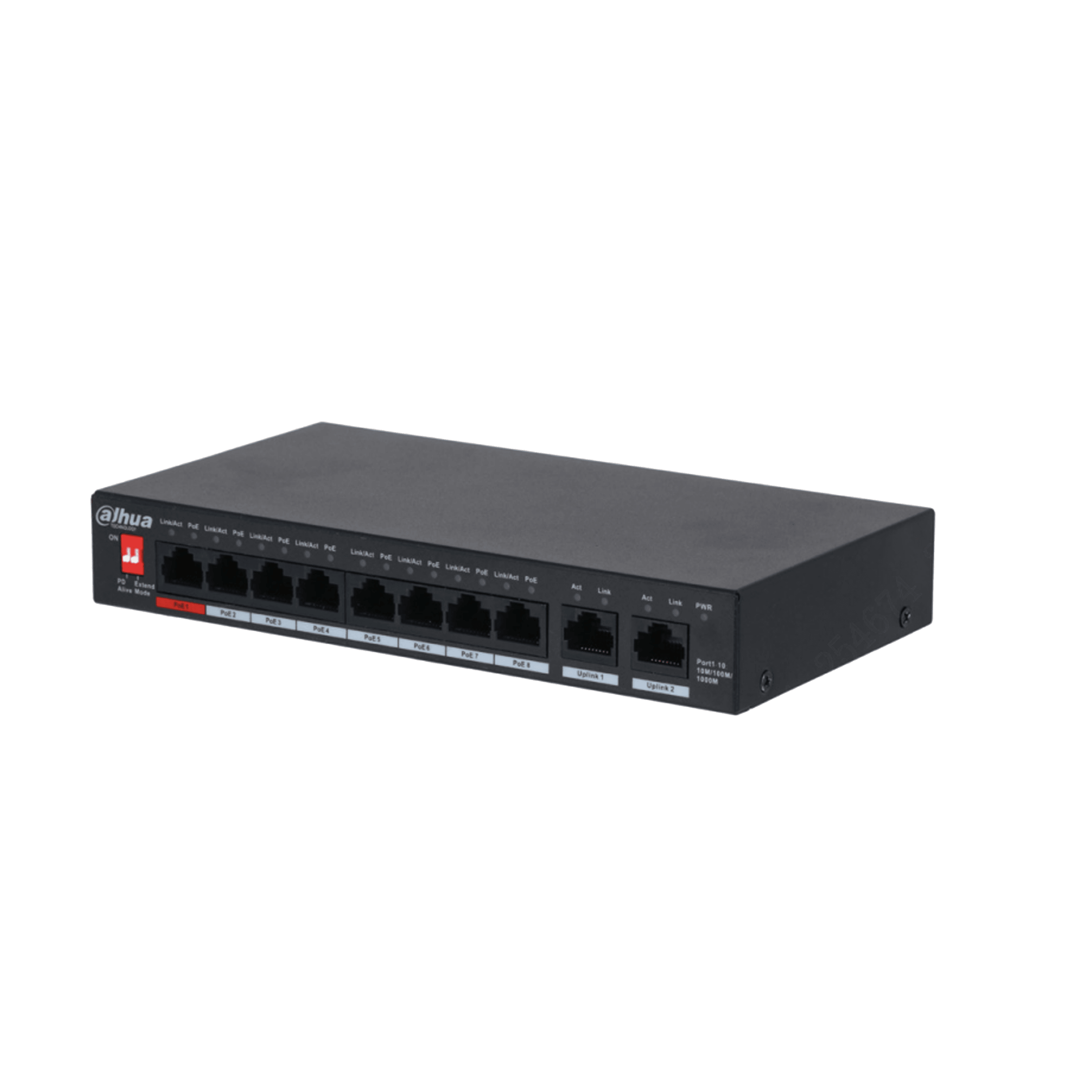 8-Port PoE Gigabit Ethernet Unmanaged Desktop Switch 96W