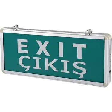 Ledli Exit Aşağı ok