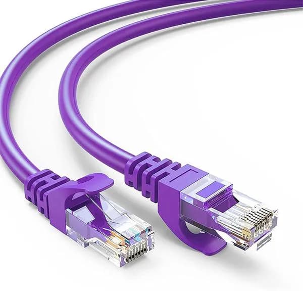 UTP CAT6 Patch Kablo 10m - Mor