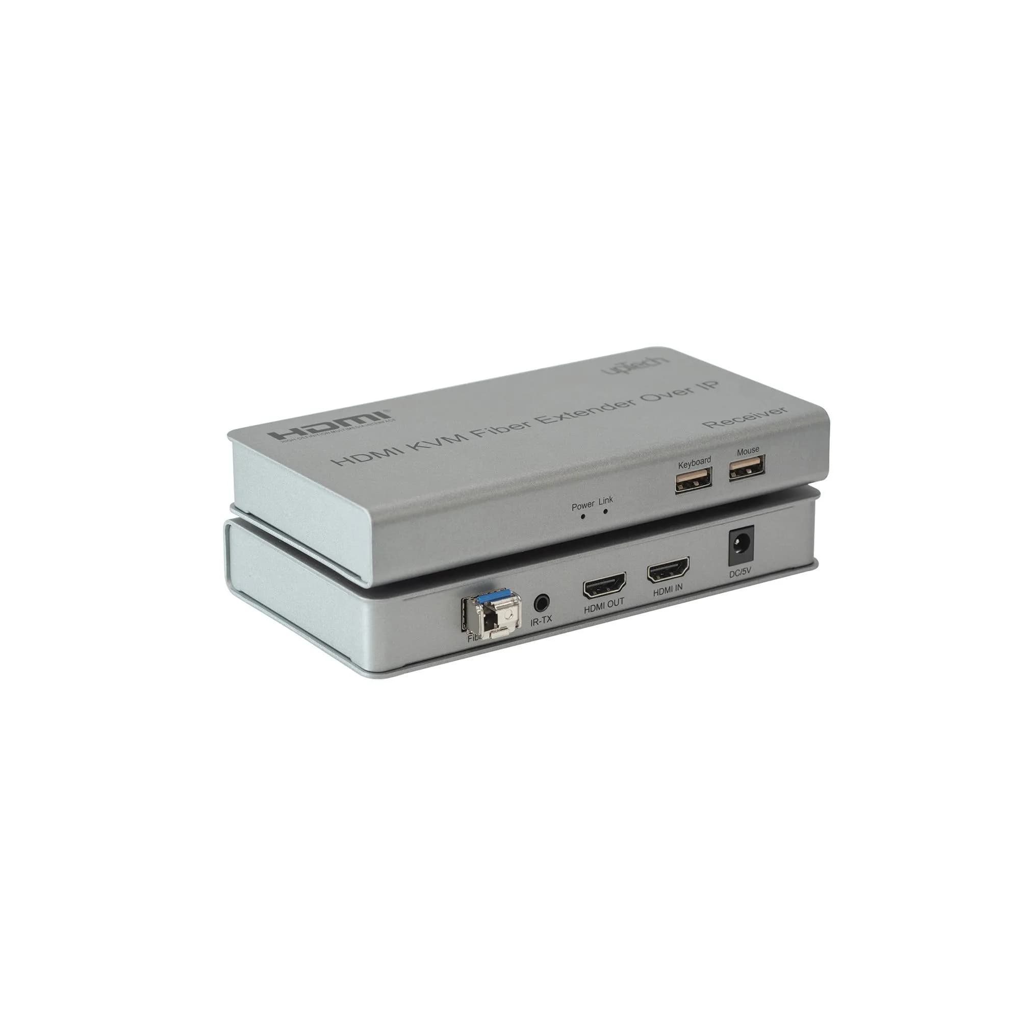 HDMI KVM Fiber Extender over IP - 20km 1