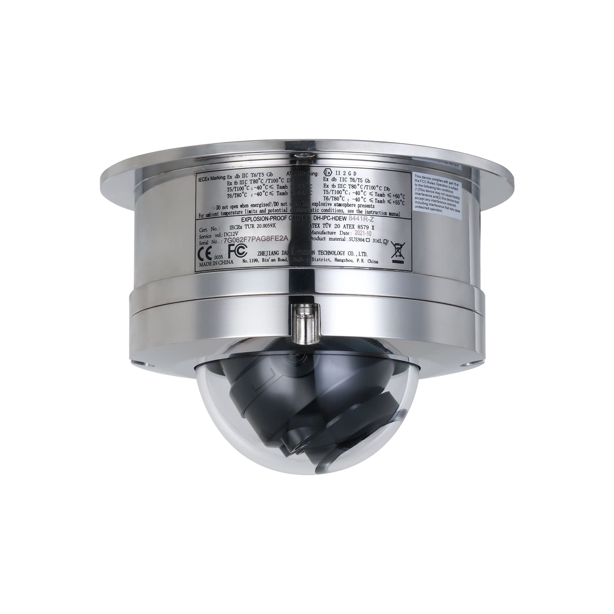 8MP Explosion Proof IR Dome WizMind Network Camera 3