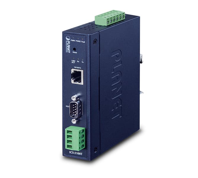 Industrial 1-Port RS232/RS422/RS485 Serial Device Server