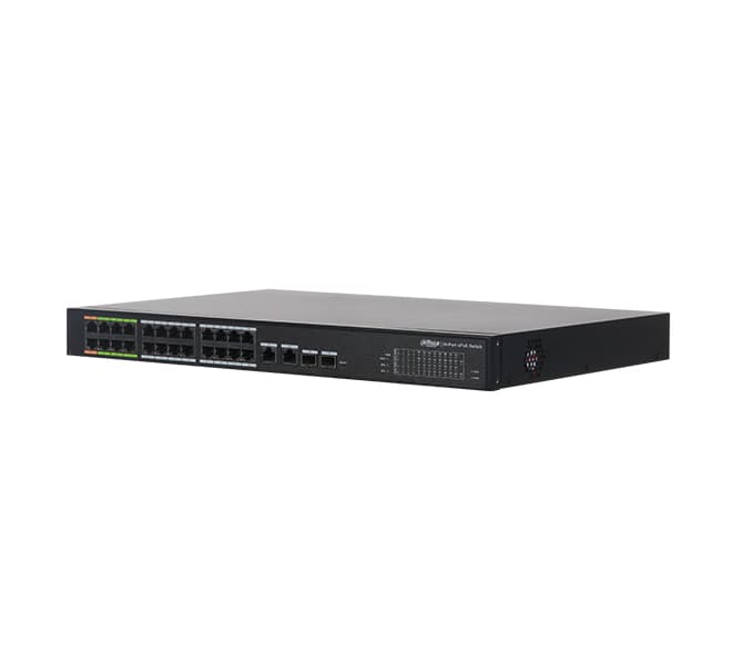 24-Port PoE Switch with 8-Port ePoE