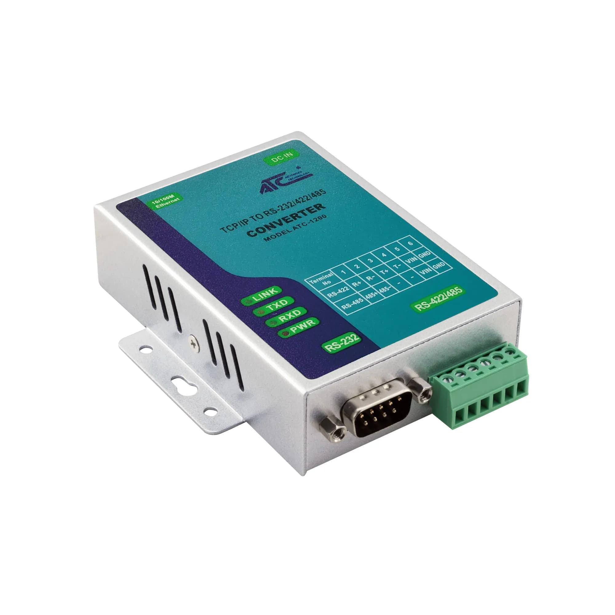 TCP/IP - RS232/422/485 High Performance Ethernet Serial Converter 2