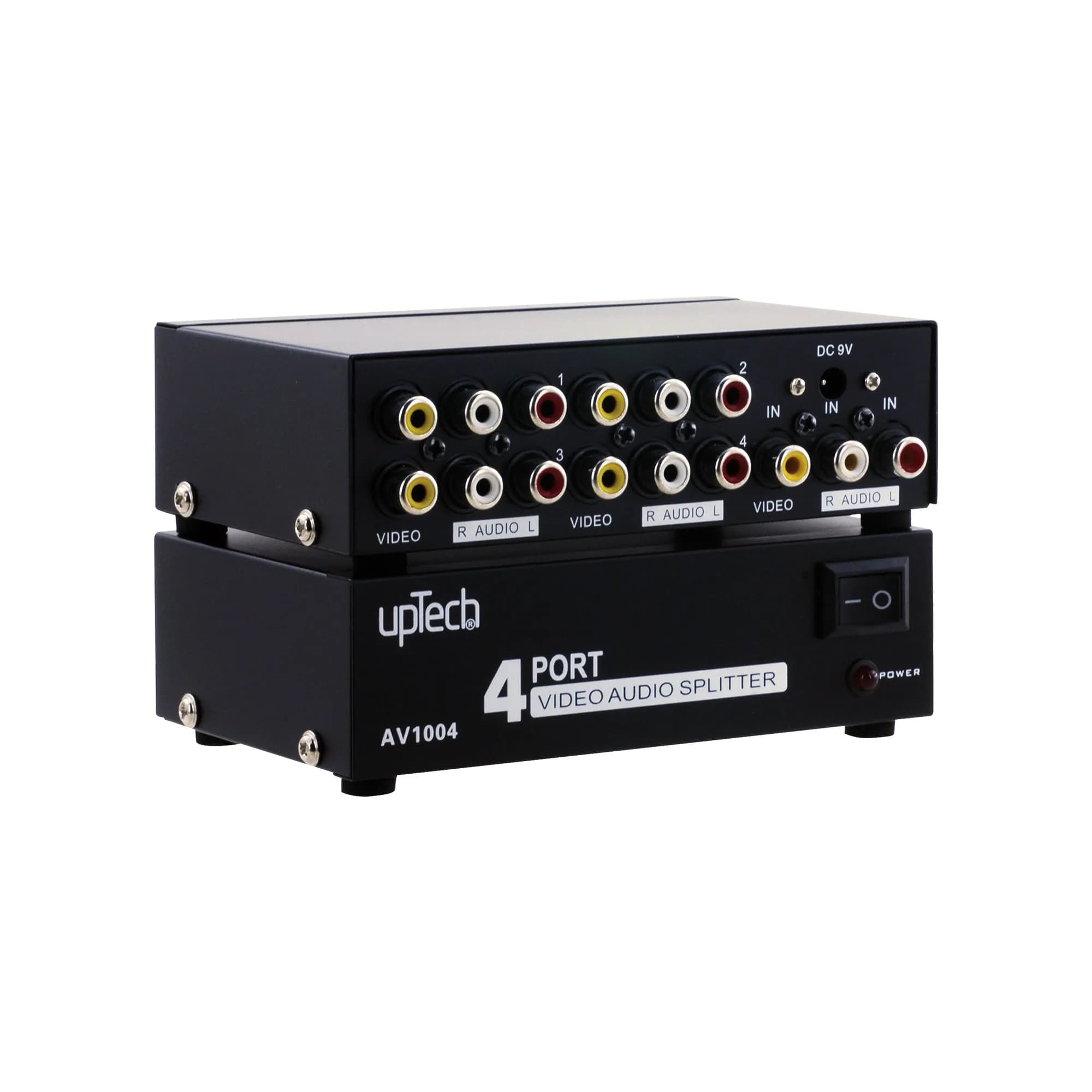 1x4 AV Splitter (ses ve görüntü dağıtıcı)
