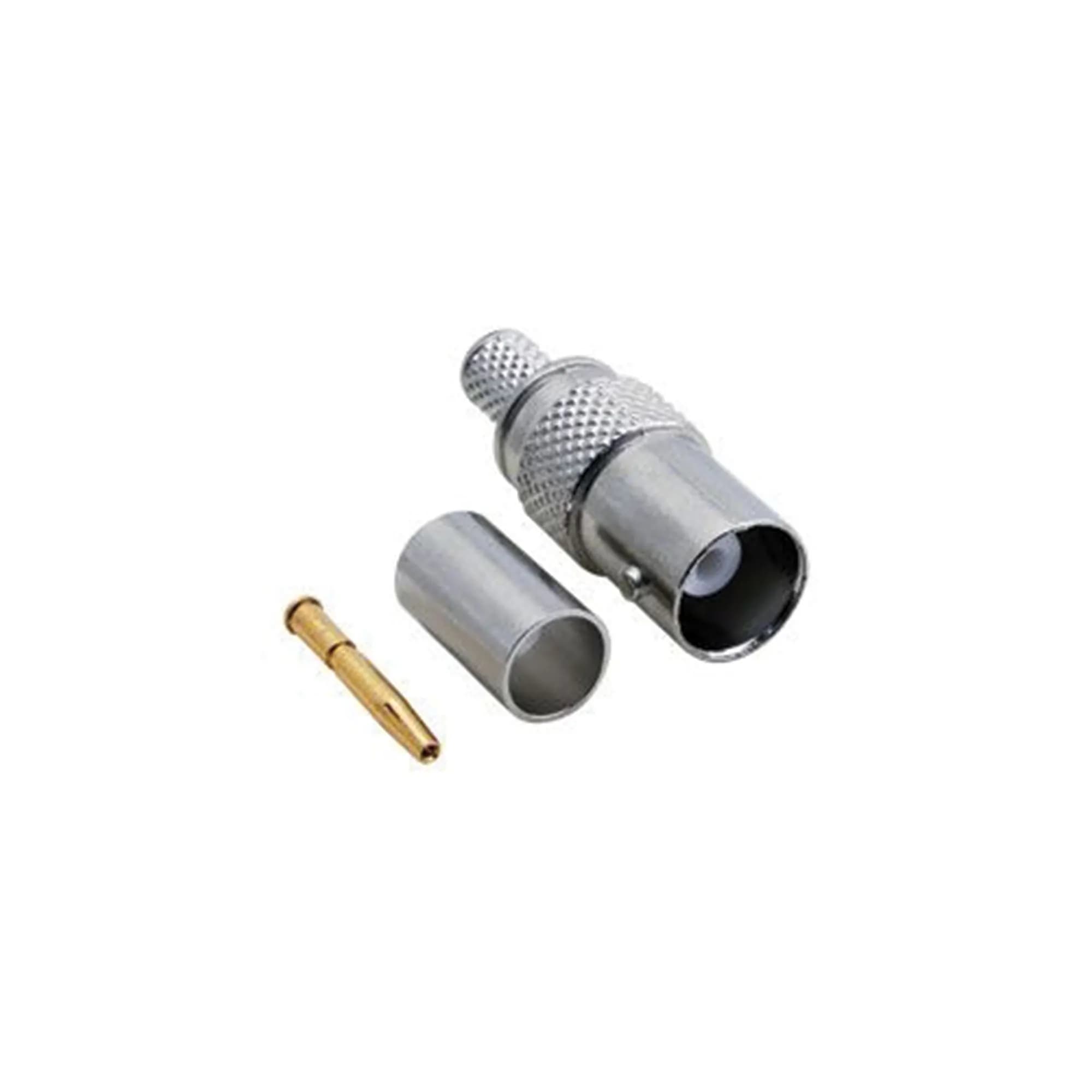 BNC Dişi Sıkmalı Konnektör - RG6