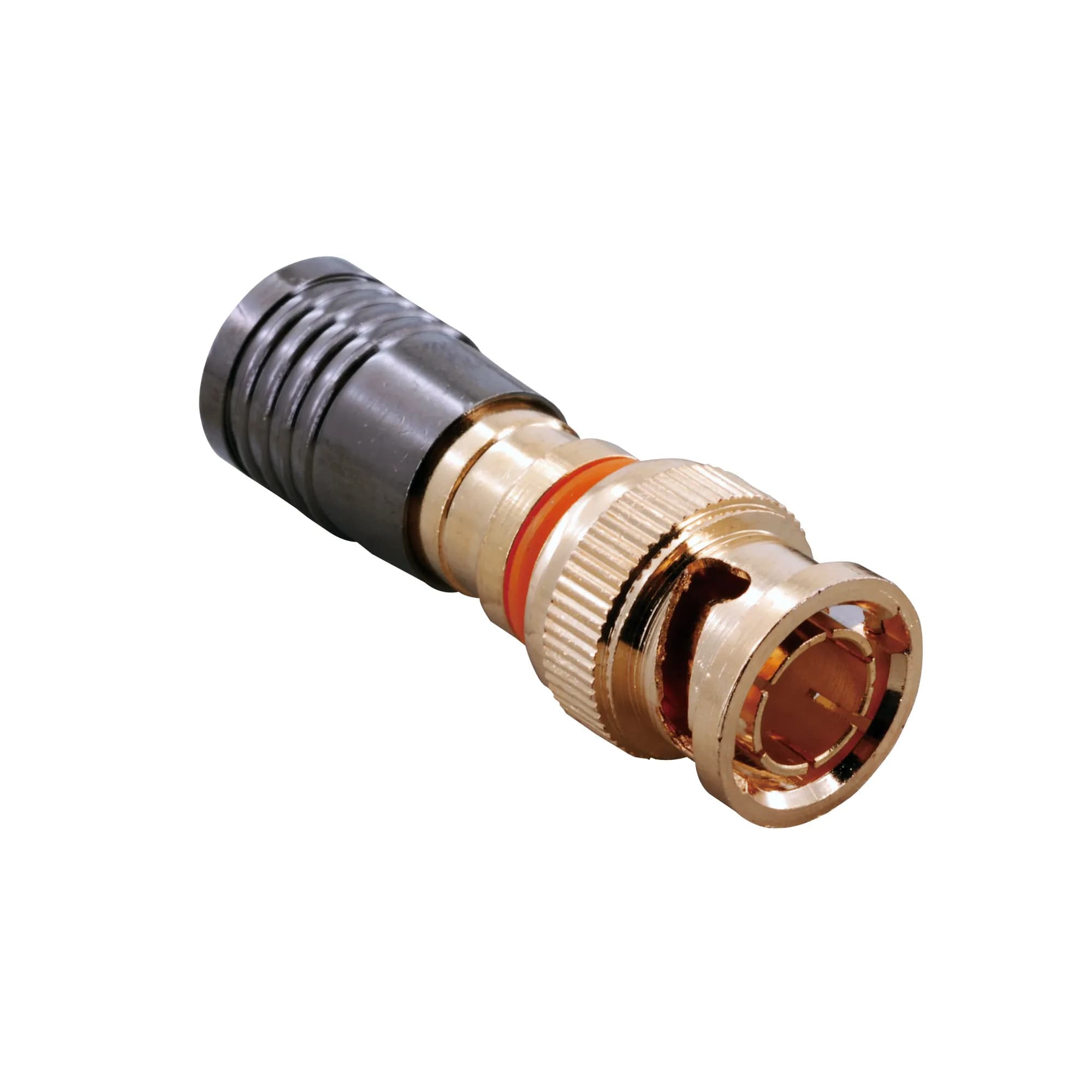 BNC Erkek RG59 Compression Konnektör - Gold