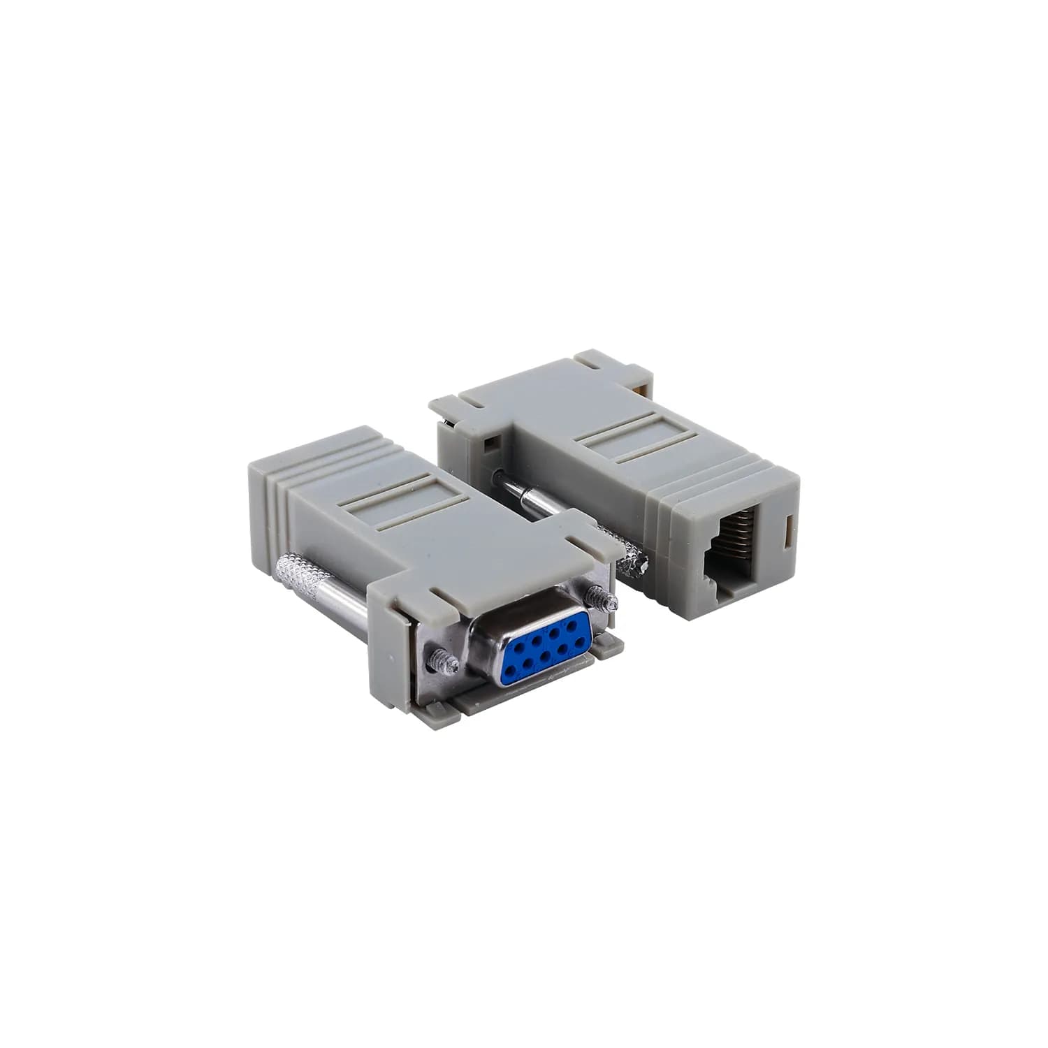 8P/8C Dişi - 9 Pin Dişi D-Sub Adaptör