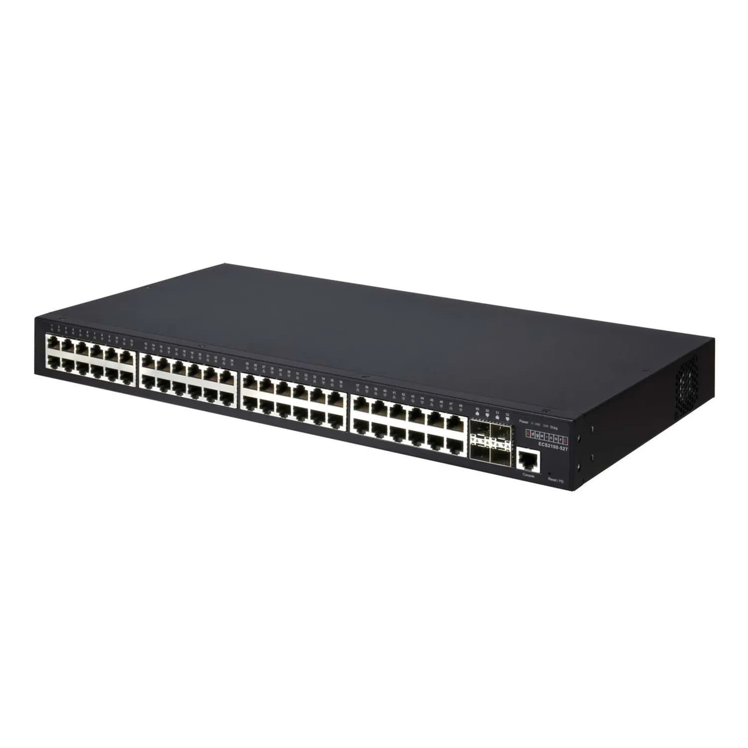 48 ports 10/100/1000Base-T + 4G SFP uplink ports 1